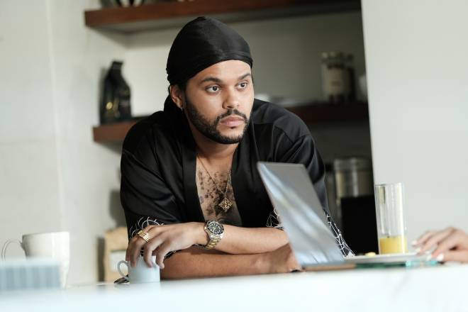 Il Weeknd in L'idolo
