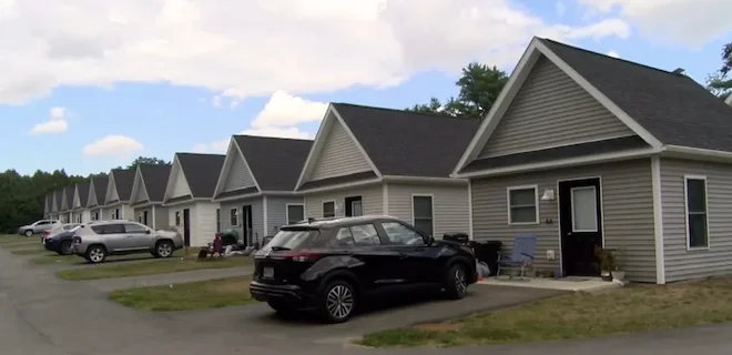Il quartiere di Randall Park a Bangor, nel Maine