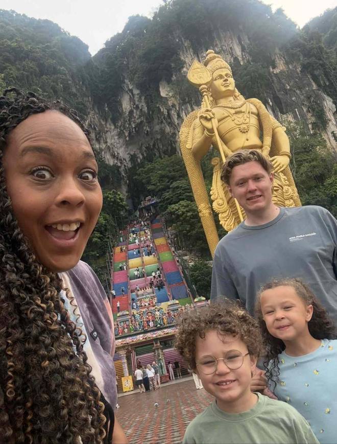 Famiglia Wilson in Malesia