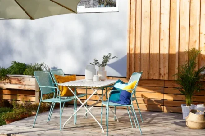 La terrazza della piccola casa