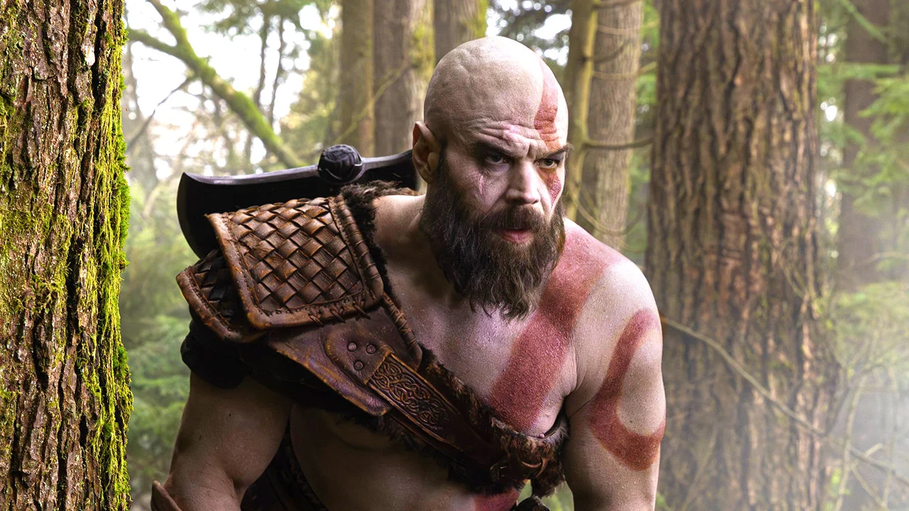 Ryan Hurst nel ruolo di Kratos
