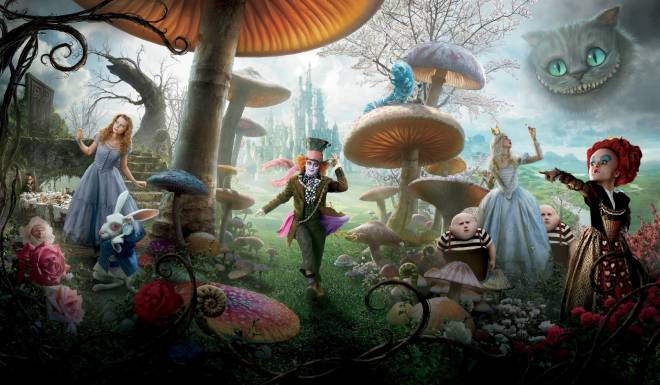 La locandina di Alice nel paese delle meraviglie
