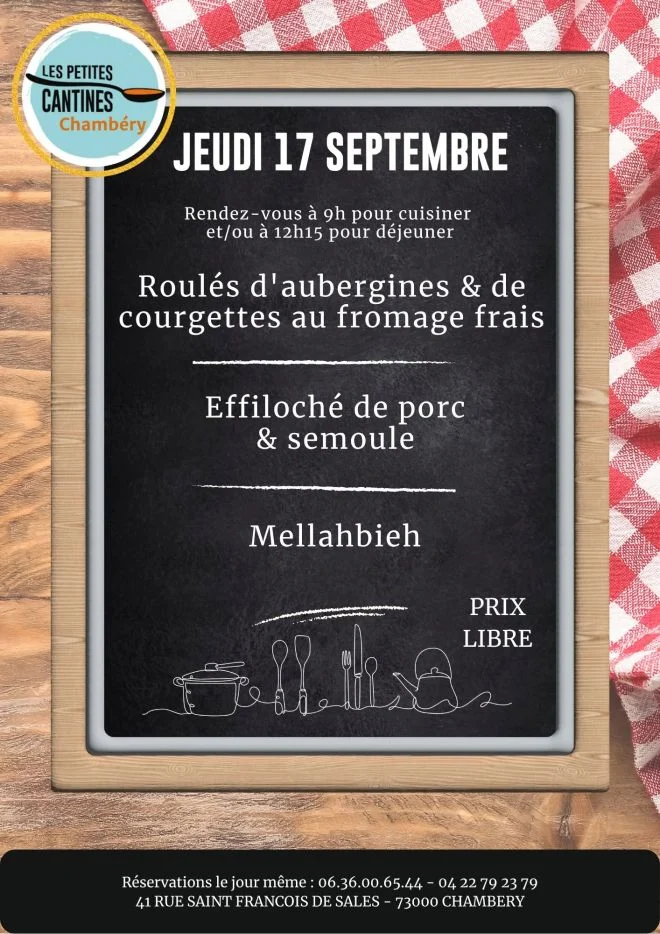 Il menu di un ristorante a prezzi liberi