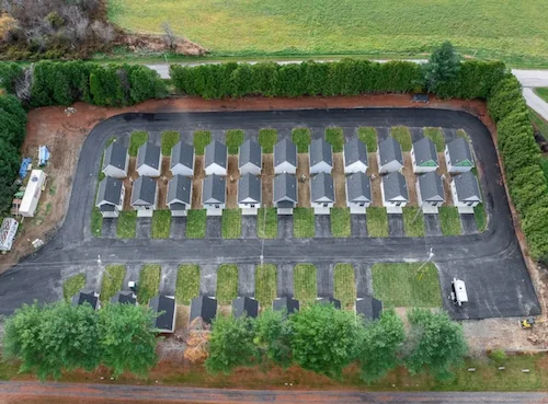 Il quartiere di Randall Park a Bangor, nel Maine