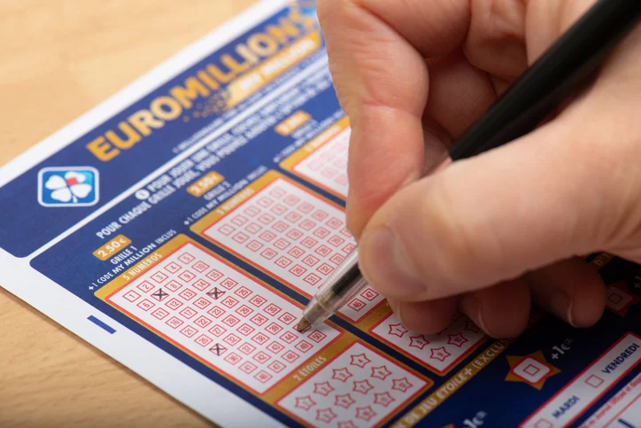 Un biglietto dell'EuroMillions