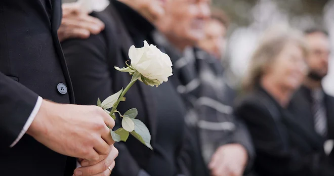 Un funerale