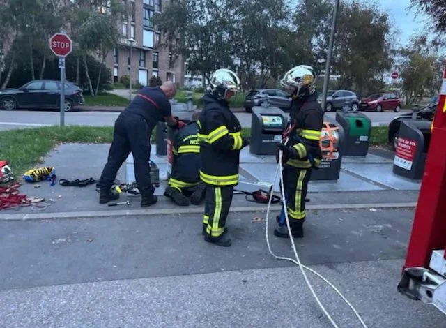 Vigili del fuoco in soccorso