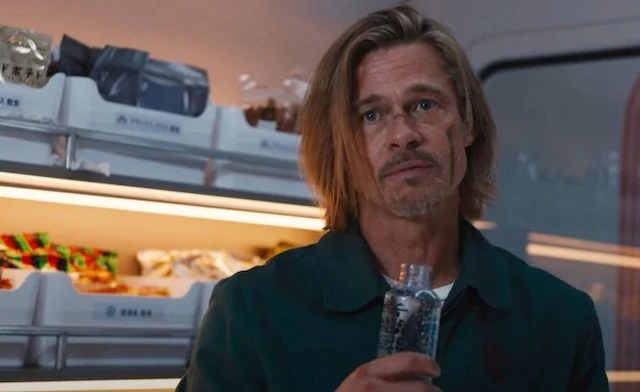 Brad Pitt in Il treno proiettile