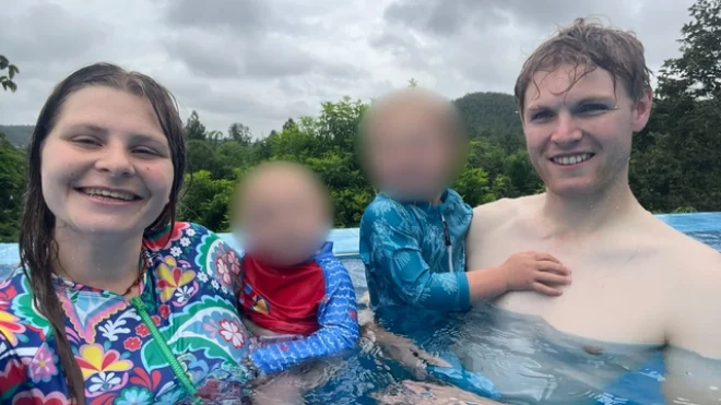 Saskia, Ben e i loro figli