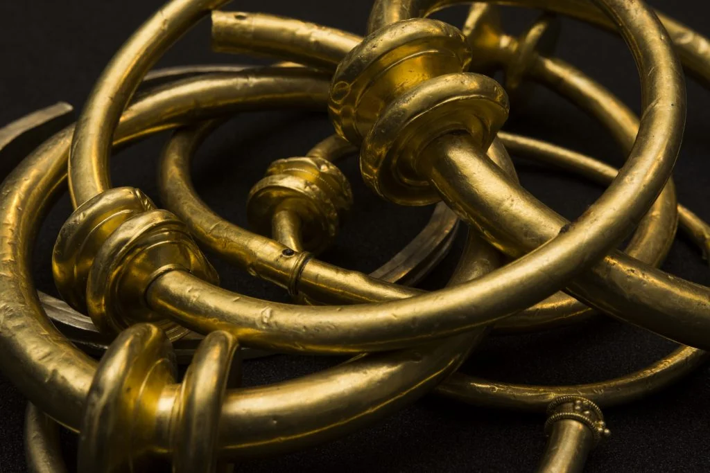 Coppie d'oro di Catillon II dopo il restauro - Jersey Heritage