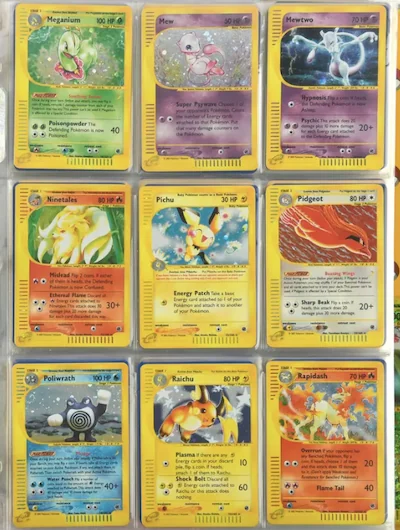 Carte Pokémon rivendute all'asta