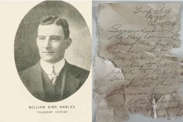 William Kirk Harley / La sua lettera