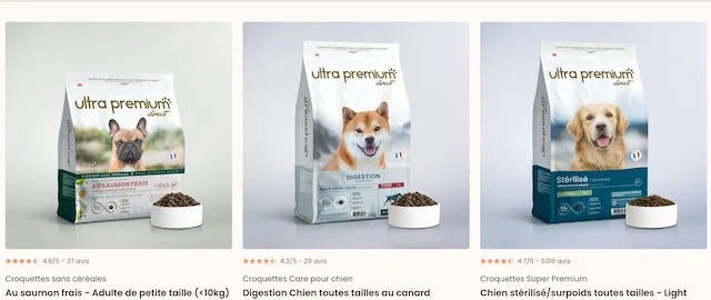 Screenshot del prodotto diretto ultra premium
