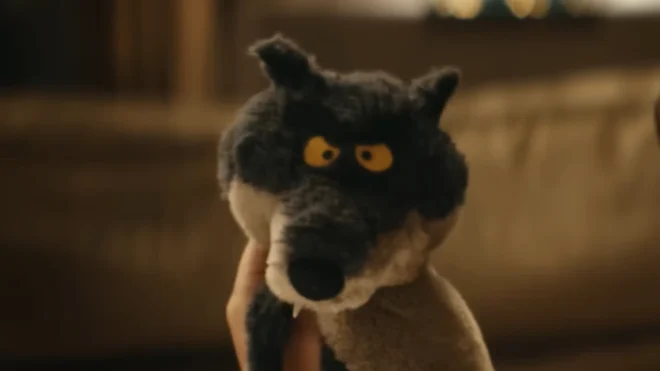 Il peluche del lupo