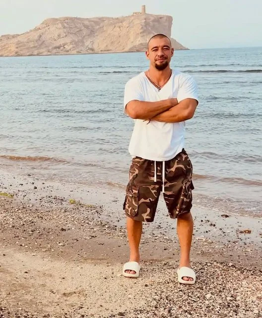 L'influencer ucraino Vadym Oleynik