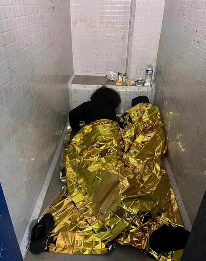 Minatori nel deposito